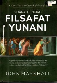 Image of Sejarah singkat filsafat Yunani = A short history of greek philosophy
