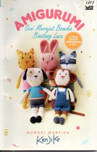 Image of Amigurumi : seni merajut boneka binatang lucu