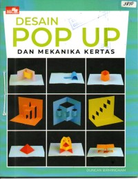 Image of Desain Pop Up dan mekanika kertas