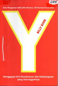 Image of Y : Menggapai arti kesuksesan dan kebahagiaan yang sesungguhnya