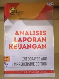 Image of Analisis laporan keuangan, integrated and comprehensive edition