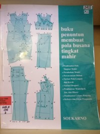 Image of Buku penuntun membuat pola busana tingkat mahir