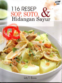 Image of 116 resep sop, soto, & hidangan sayur