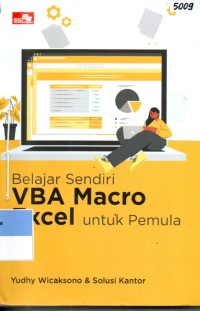 Image of Belajar sendiri VBA Macro Excel untuk pemula