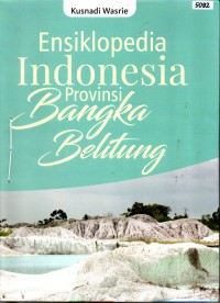 Image of Ensiklopedia Indonesia provinsi Bangka Belitung