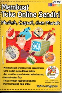 Image of Membuat toko online sendiri : mudah, cepat, dan murah