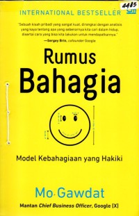 Image of Rumus bahagia : model kebahagiaan yang hakiki