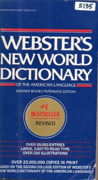 Image of Webster's new world dictionary of American language