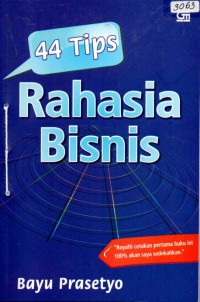 Image of 44 Tips rahasia bisnis